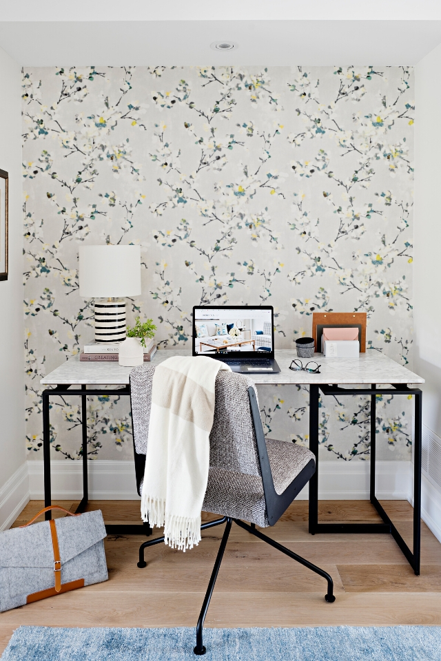 Home Office Design | Feminine Decor